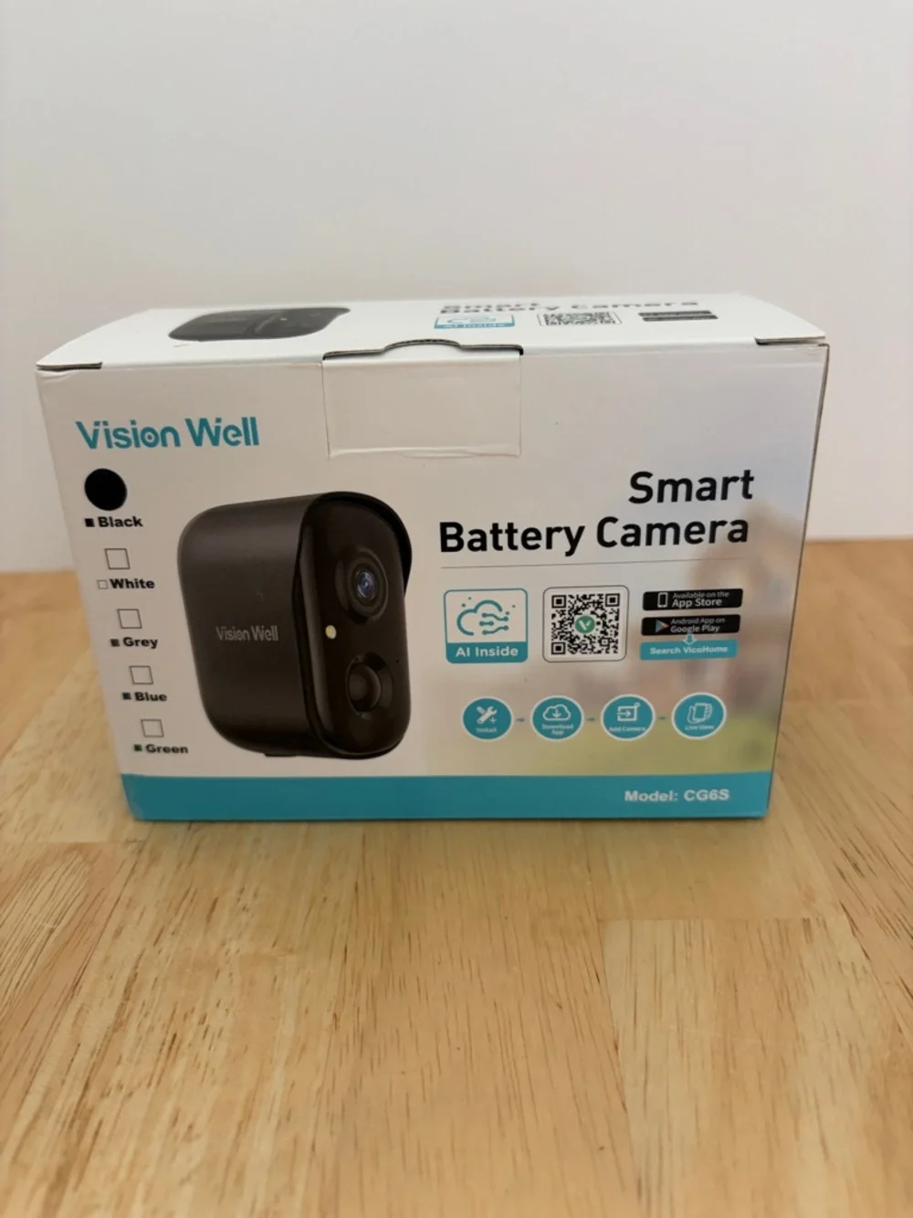 Smart Battery Camera - Black